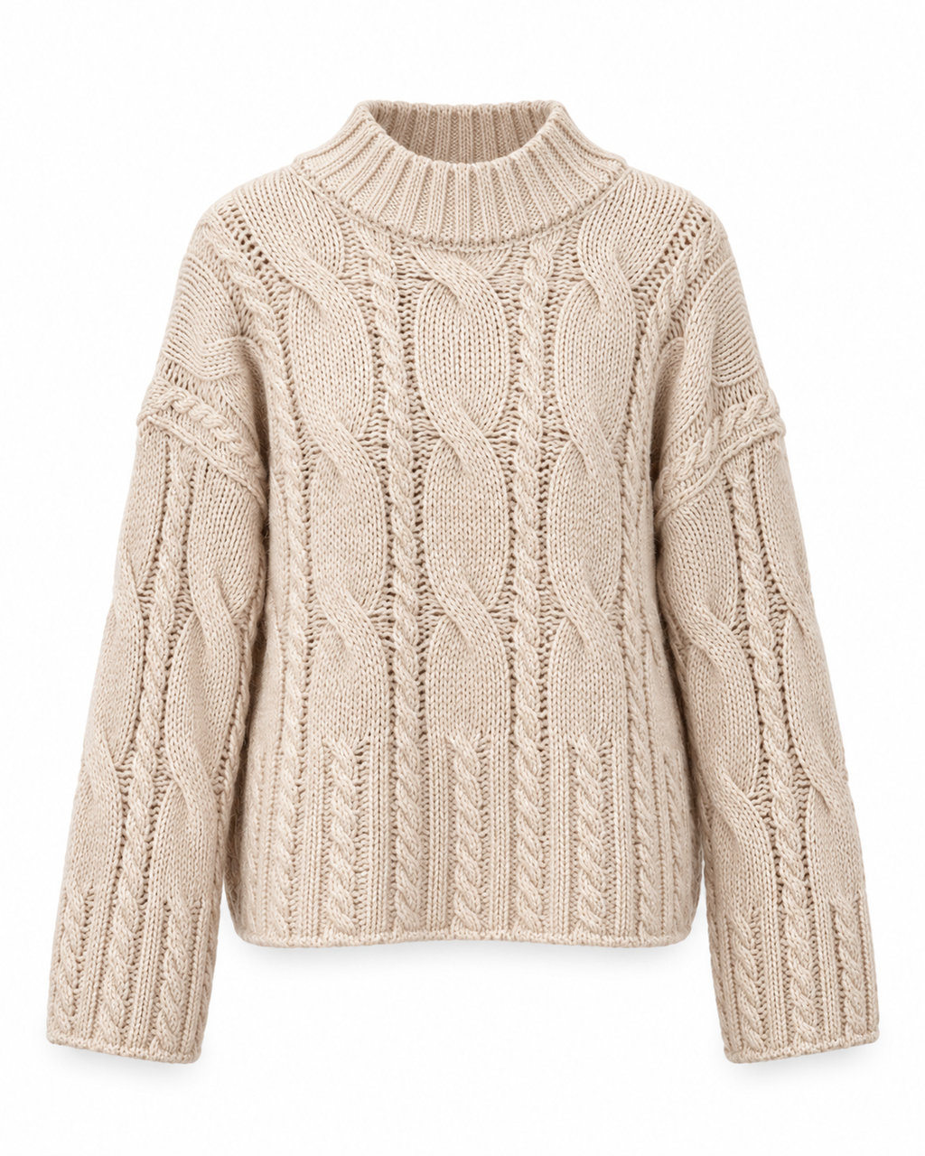 Yasmin Cable Knit Pullover
