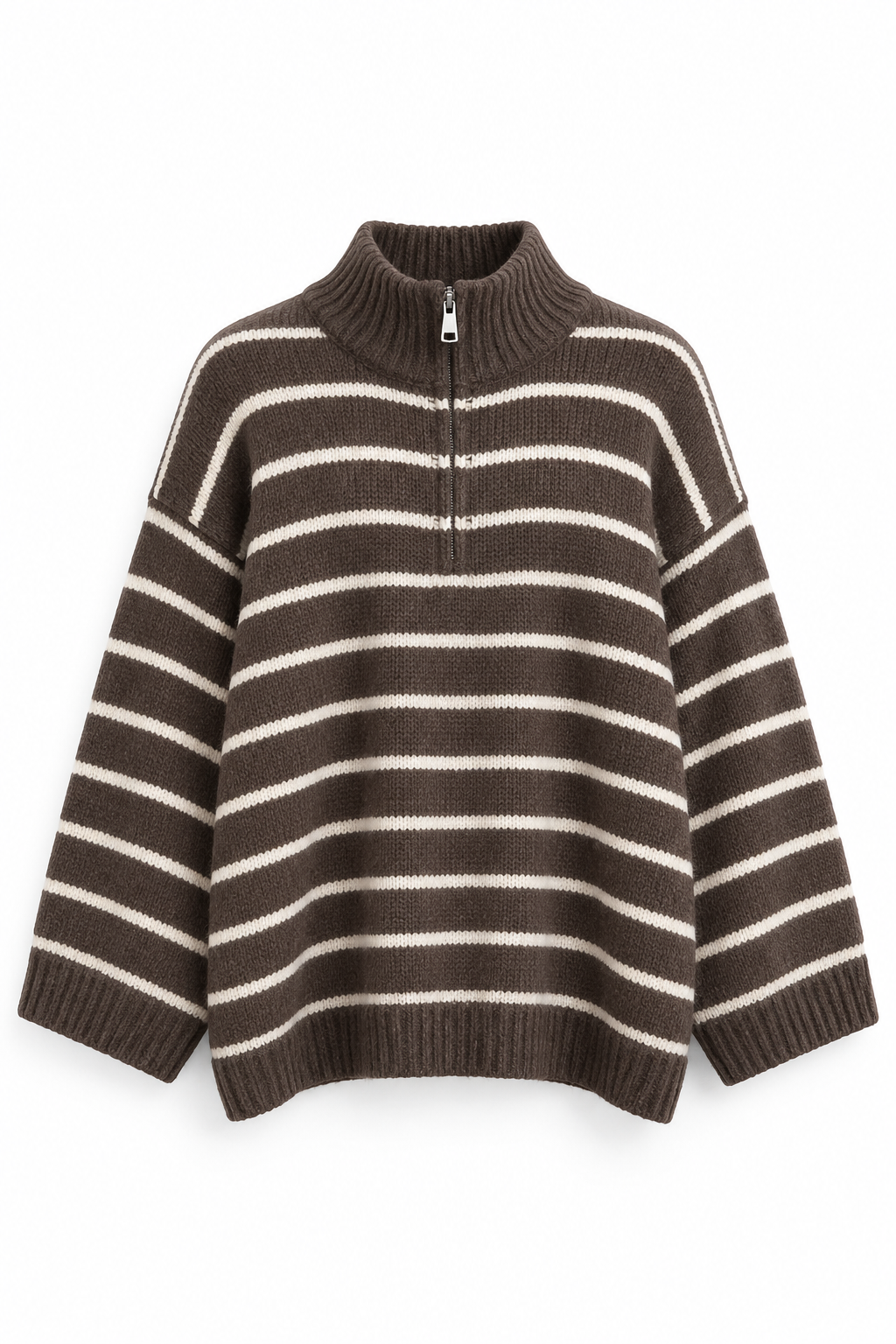 Lina Stripe Knit Pullover