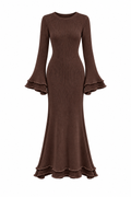 Layla Ruffle Knit Dress
