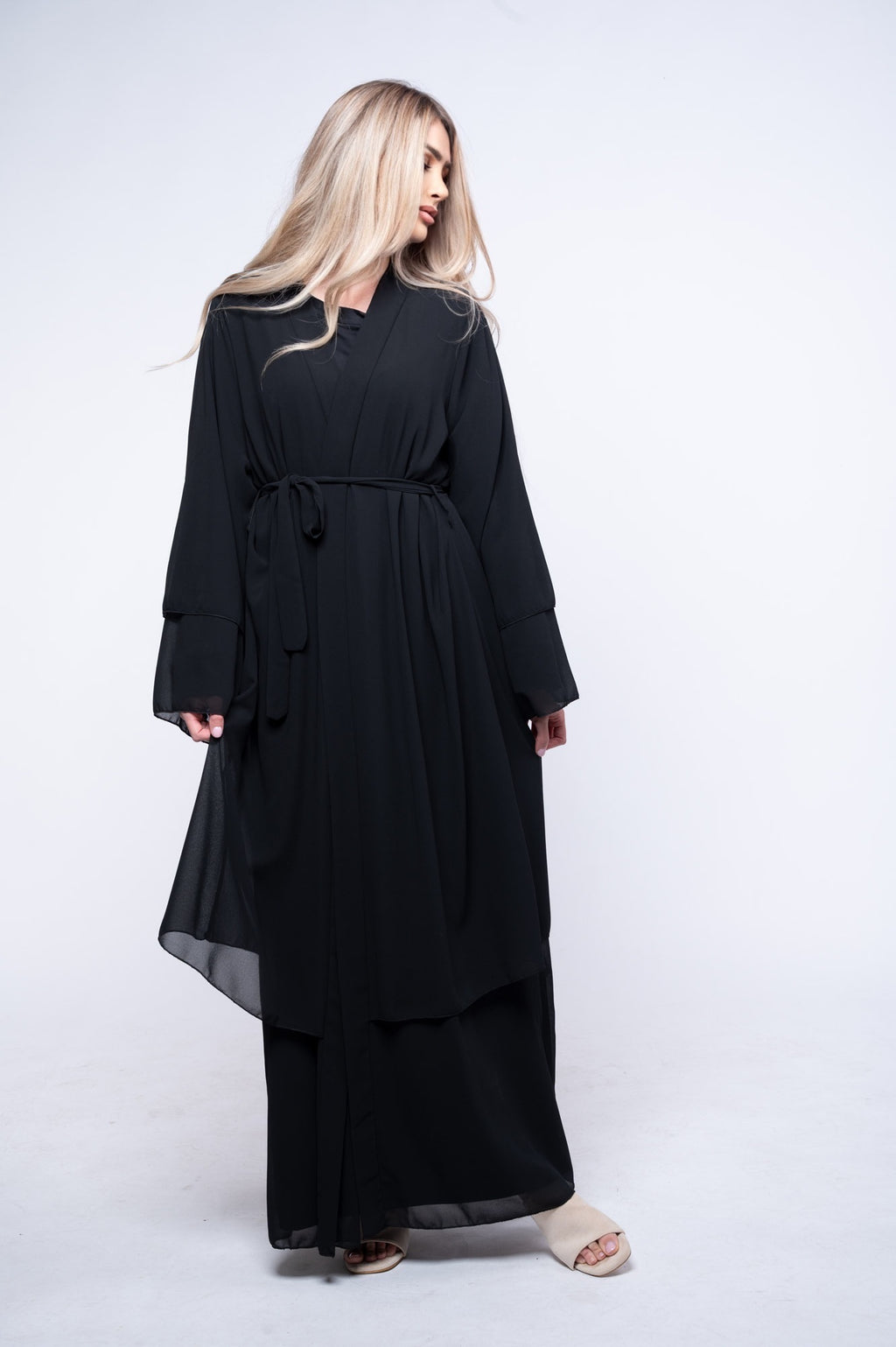 Abaya Damaskus mit Hijab